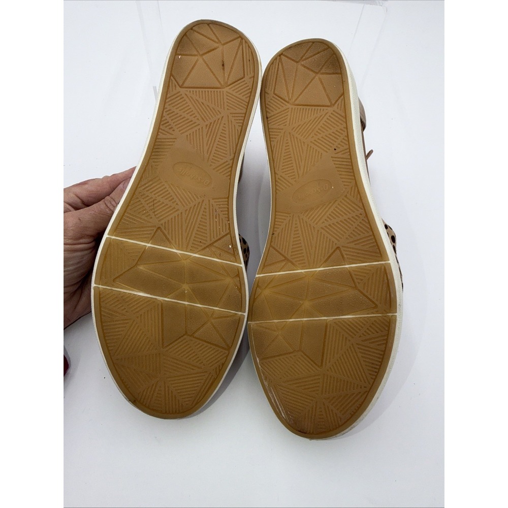 Dr Scholl's Women's Tan Wedge Sandals Show Off Ankle Straps Brown Sz 10 M - Picture 8 of 12